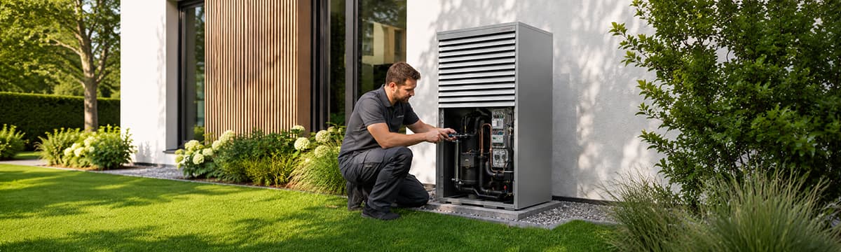 Wärmepumpe inkl. Einbau: Festpreis-Angebot vor Ort erhalten